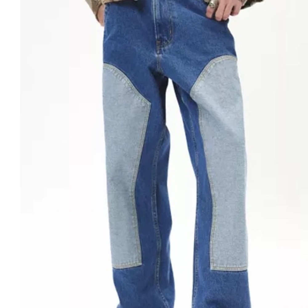 Urban‎ Outfitters NWT BDG Nitro Western Double Knee Baggy Jean size 28